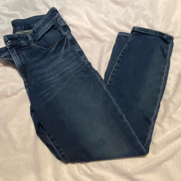 Express Men's Slim Fit Jeans - Midnight Blue - Picture 1 of 5